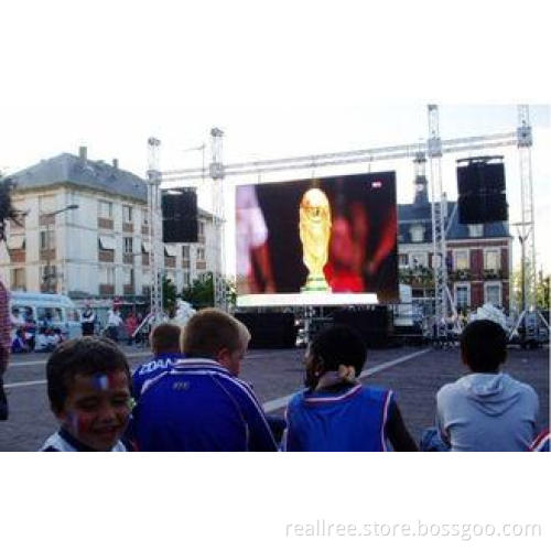 Ultra Light Weight Outdoor Rental LED Displays , LED Walls